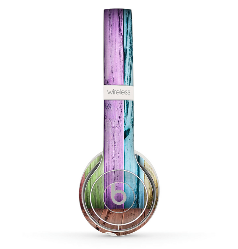 The Light Color Planks Skin Set for the Beats by Dre Solo 2 Wireless Headphones