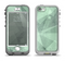 The Light Green with Translucent Shapes Apple iPhone 5-5s LifeProof Nuud Case Skin Set