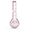 The Light Pink and White Plaid Pattern Skin Set for the Beats by Dre Solo 2 Wireless Headphones
