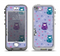 The Light Purple Fat Cats Apple iPhone 5-5s LifeProof Nuud Case Skin Set