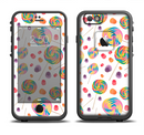 The Lollipop Candy Pattern Apple iPhone 6/6s LifeProof Fre Case Skin Set