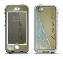 The Love beach Sand Apple iPhone 5-5s LifeProof Nuud Case Skin Set
