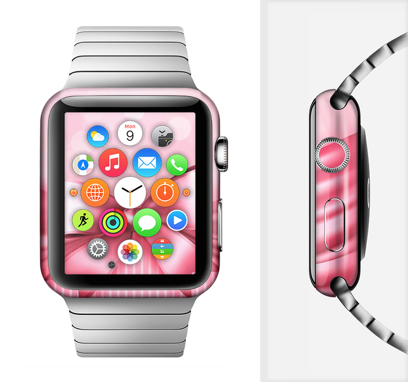 The Magical Pink Bow Full-Body Skin Set for the Apple Watch