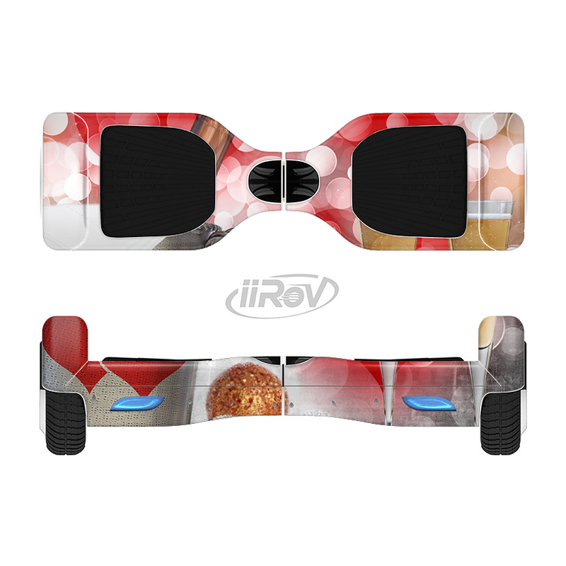 The Magical Unfocused Red Hearts and Wine Full-Body Skin Set for the Smart Drifting SuperCharged iiRov HoverBoard