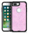 The Mint Pink Multicolored Polka Dots - iPhone 7 or 7 Plus Commuter Case Skin Kit
