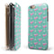 The Mint Watermelon Cocktail iPhone 6/6s or 6/6s Plus 2-Piece Hybrid INK-Fuzed Case