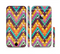 The Modern Colorful Abstract Chevron Design Sectioned Skin Series for the Apple iPhone 6/6s Plus