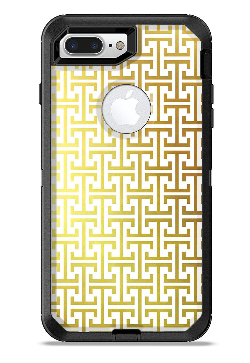 The Modern Green Pattern - iPhone 7 or 7 Plus Commuter Case Skin Kit