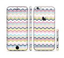 The Multi-Lined Chevron Color Pattern Sectioned Skin Series for the Apple iPhone 6/6s
