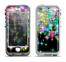 The Multicolored Glistening Lights Apple iPhone 5-5s LifeProof Nuud Case Skin Set