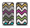 The Multicolored Pixelated ZigZag CHevron Pattern Apple iPhone 6/6s LifeProof Fre Case Skin Set