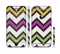 The Multicolored Pixelated ZigZag CHevron Pattern Sectioned Skin Series for the Apple iPhone 6/6s Plus