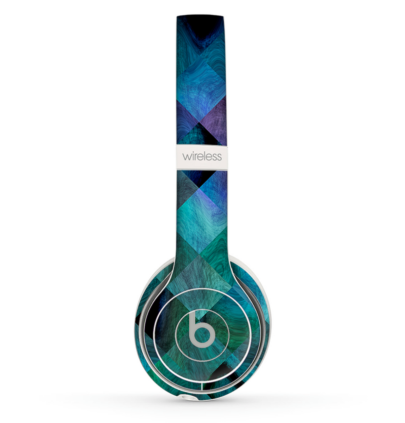 The Multicolored Tile-Swirled Pattern Skin Set for the Beats by Dre Solo 2 Wireless Headphones