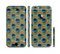 The Multiple Peacock Feather Pattern Sectioned Skin Series for the Apple iPhone 6/6s