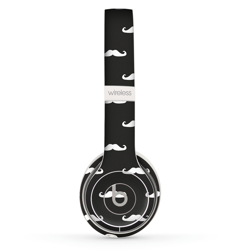 The Mustache Galore Skin Set for the Beats by Dre Solo 2 Wireless Headphones