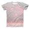 The Muted Pink and Grunge Shimmering Orbs ink-Fuzed Unisex All Over Full-Printed Fitted Tee Shirt