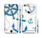 The Nautical Anchor Collage Sectioned Skin Series for the Apple iPhone 6/6s