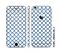 The Navy & White Seamless Morocan Pattern V2 Sectioned Skin Series for the Apple iPhone 6/6s Plus