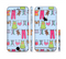 The Neon Clothes Line Pattern Sectioned Skin Series for the Apple iPhone 6/6s