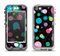 The Neon Colorful Stringy Orbs Apple iPhone 5-5s LifeProof Nuud Case Skin Set