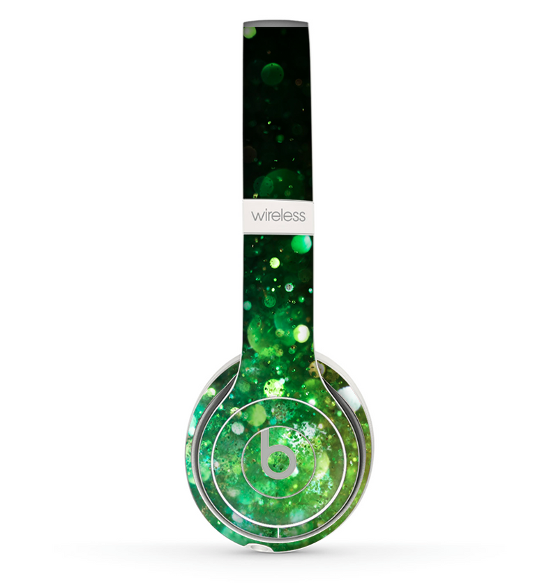 The Neon Glowing Grunge Drops Skin Set for the Beats by Dre Solo 2 Wireless Headphones