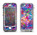 The Neon Overlapping Squiggles Apple iPhone 5-5s LifeProof Nuud Case Skin Set
