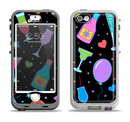 The Neon Party Drinks Apple iPhone 5-5s LifeProof Nuud Case Skin Set