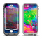 The Neon Splatter Universe Apple iPhone 5-5s LifeProof Nuud Case Skin Set