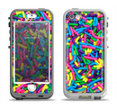 The Neon Sprinkles Apple iPhone 5-5s LifeProof Nuud Case Skin Set