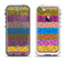 The Neon Striped Cheetah Animal Print Apple iPhone 5-5s LifeProof Fre Case Skin Set