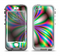 The Neon Tie-Dye Flower Apple iPhone 5-5s LifeProof Nuud Case Skin Set