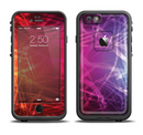 The Neon Translucent Swirls Apple iPhone 6/6s LifeProof Fre Case Skin Set
