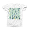 The Neutral Brush Strokes ink-Fuzed Front Spot Graphic Unisex Soft-Fitted Tee Shirt