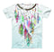 The Never Stop Dreaming Watercolor Catcher ink-Fuzed Unisex All Over Full-Printed Fitted Tee Shirt
