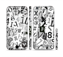 The Newspaper Letter Collage Sectioned Skin Series for the Apple iPhone 6/6s