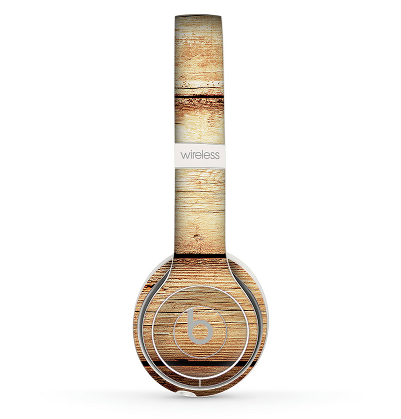 The Old Bolted Wooden Planks Skin Set for the Beats by Dre Solo 2 Wireless Headphones