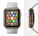 The Old Worn Wooden Planks V2 Full-Body Skin Set for the Apple Watch
