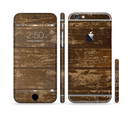 The Old Worn Wooden Planks V2 Sectioned Skin Series for the Apple iPhone 6/6s Plus