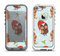 The Orange Cartoon Winter Owls Apple iPhone 5-5s LifeProof Fre Case Skin Set