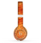 The Orange Cracked & Scratched Surface Skin Set for the Beats by Dre Solo 2 Wireless Headphones