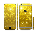 The Orbs of Gold Light Sectioned Skin Series for the Apple iPhone 6/6s
