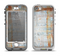 The Painted Grunge Rusted Panel Apple iPhone 5-5s LifeProof Nuud Case Skin Set