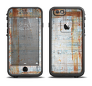 The Painted Grunge Rusted Panel Apple iPhone 6/6s LifeProof Fre Case Skin Set