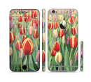 The Painting of Field of Flowers Sectioned Skin Series for the Apple iPhone 6/6s