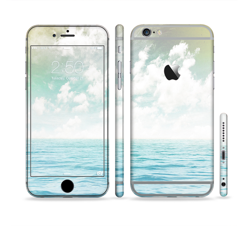 The Paradise Vintage Waves Sectioned Skin Series for the Apple iPhone 6/6s Plus
