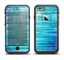 The Patchy Folded Vibrant Blue Paint Apple iPhone 6/6s LifeProof Fre Case Skin Set