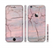 The Pink Cracked Surface Texture Sectioned Skin Series for the Apple iPhone 6/6s