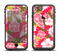 The Pink & Green Hawaiian Floral Pattern V4 Apple iPhone 6/6s LifeProof Fre Case Skin Set