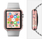 The Pink Spiral Polka Dots Full-Body Skin Set for the Apple Watch
