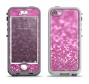The Pink Unfocused Glimmer Apple iPhone 5-5s LifeProof Nuud Case Skin Set
